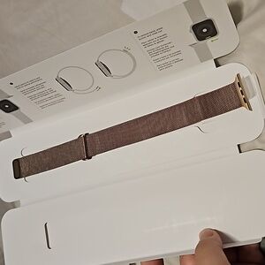 Apple watch band magnetic milanese